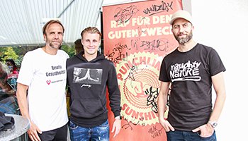 Scharinger & Friends, Rap für den guten Zweck.