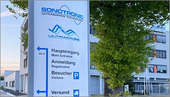 Umzug ULTRAWAVES an den Standort Karlsbad zur Vermarktung von innovativen Hochleistungs-Ultraschallsysteme für die Wasser- und Umwelttechnik